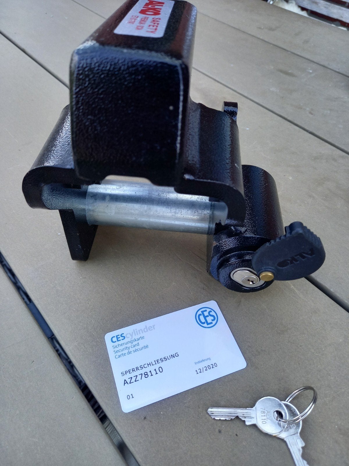 AL-KO Disselslot, Ophalen of Verzenden, Zo goed als nieuw