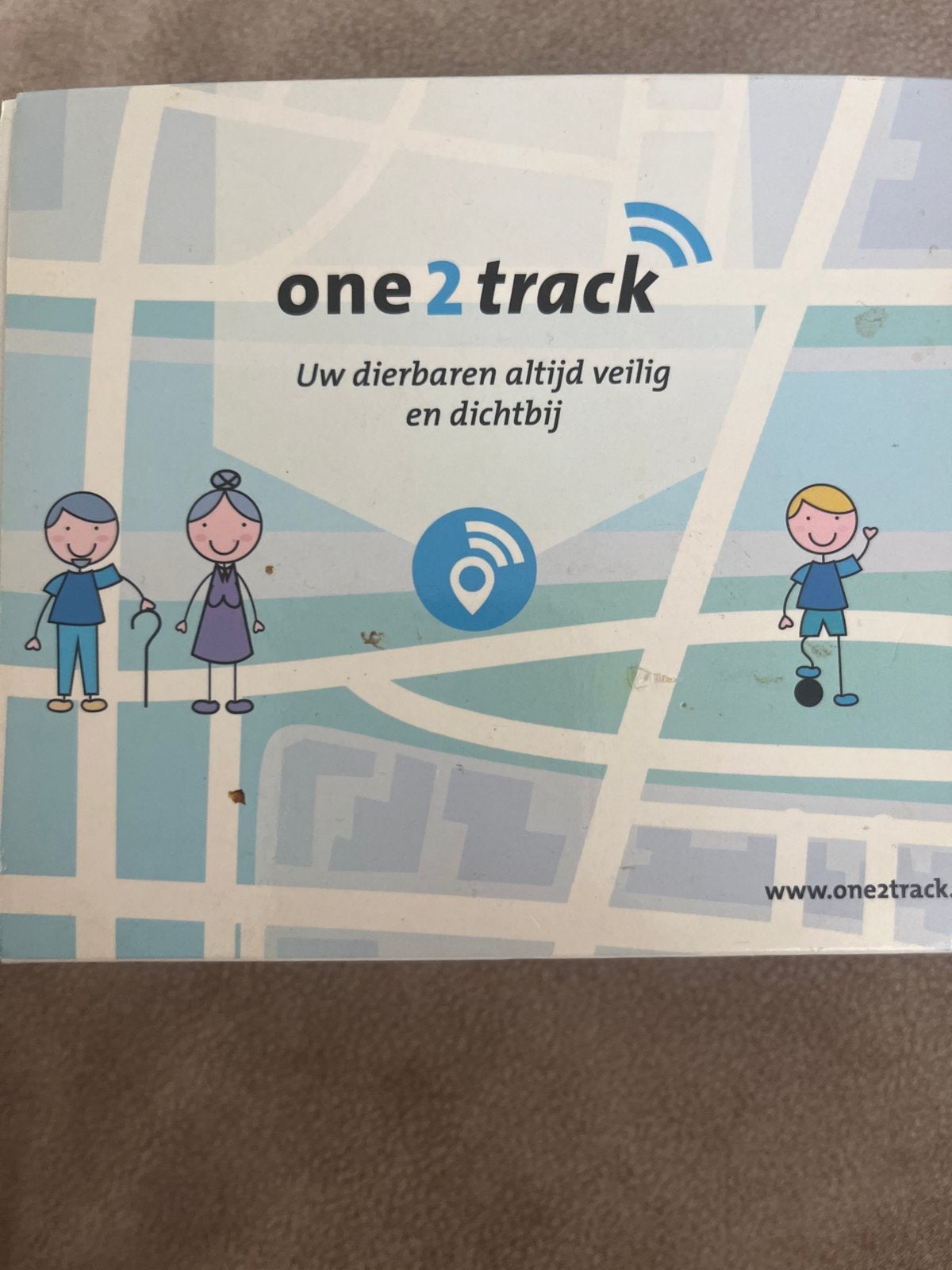 One 2 Track GPS Tracker Horloge Zwart, Ophalen, Zwart, Android, Afstand