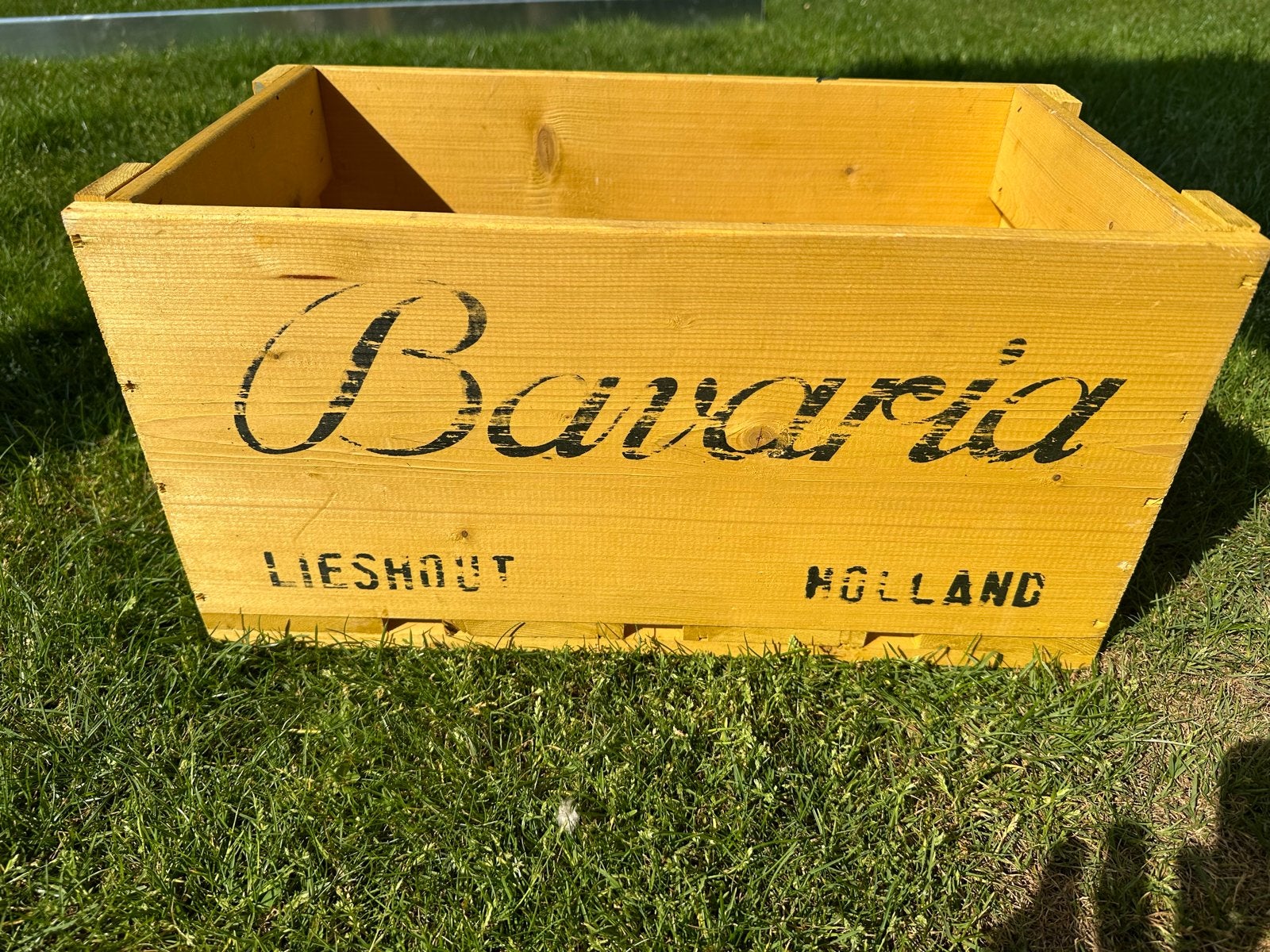 Bavaria houten krat - Vintage bierkrat, Ophalen, 50 tot 100 cm, Zo goed als nieuw, 5 – 50