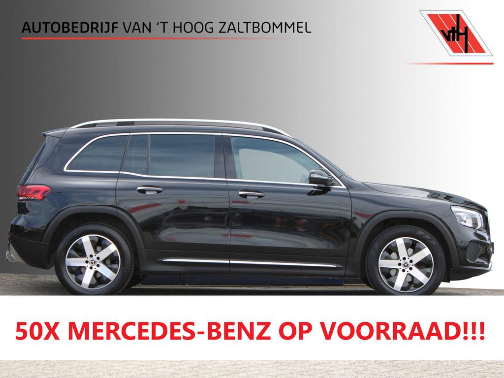 Mercedes-Benz GLB 200 AUT7 Advantage WIDESCREEN DISTRONIC SF, 4 cilinders, Leder en Stof, Zwart, Bedrijf