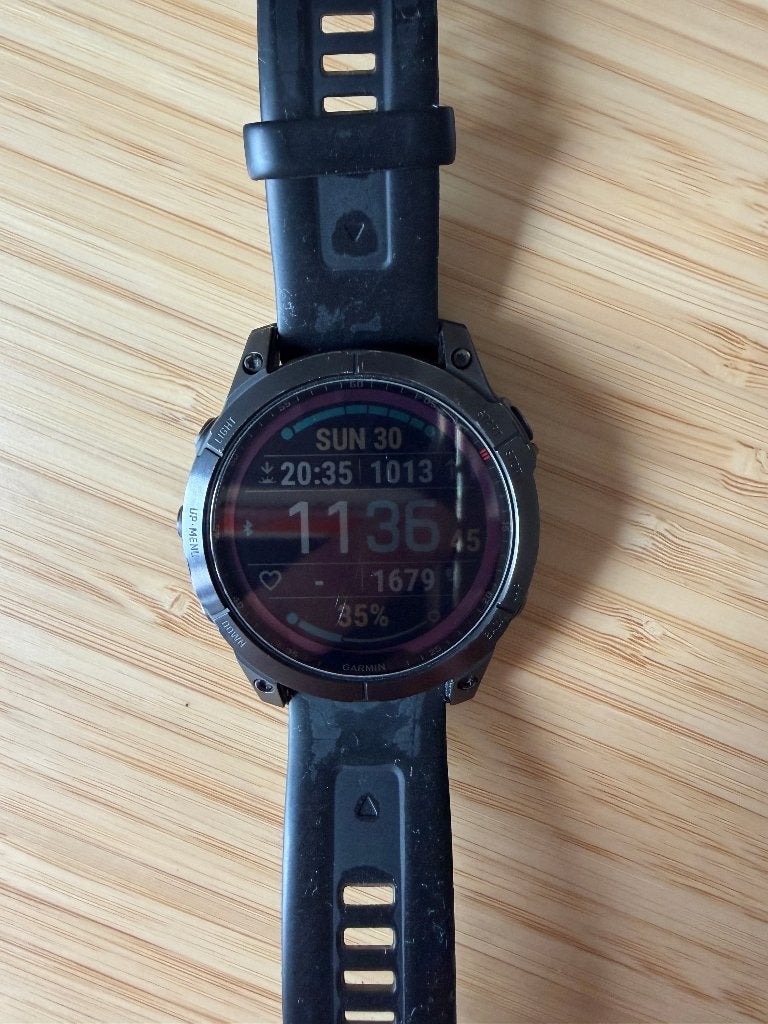 Garmin Fenix 7 Sapphire Solar - 47mm, Gebruikt, Zwart, Ophalen of Verzenden, Garmin fenix 7 solar