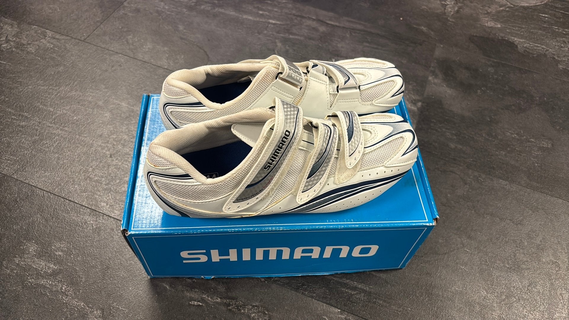 Shimano schoen race R077 maat 44, Fietsen en Brommers, Ophalen of Verzenden, Zo goed als nieuw, Overige maten, Schoenen