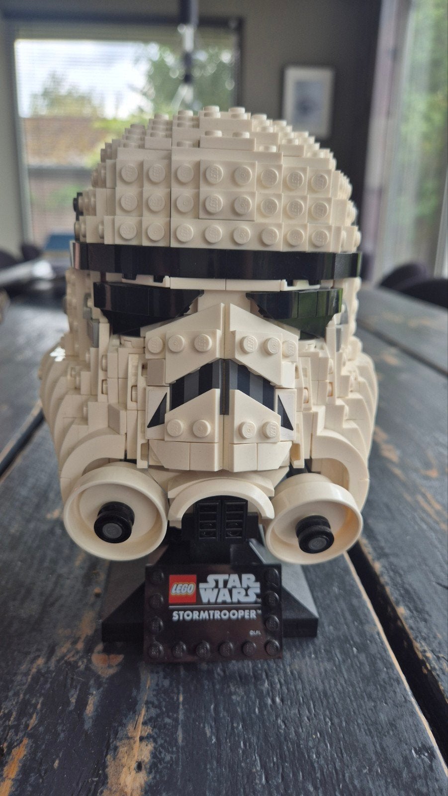 LEGO 75276  Star Wars Stormtrooper Helm - Display Model, Ophalen of Verzenden, Zo goed als nieuw, Replica