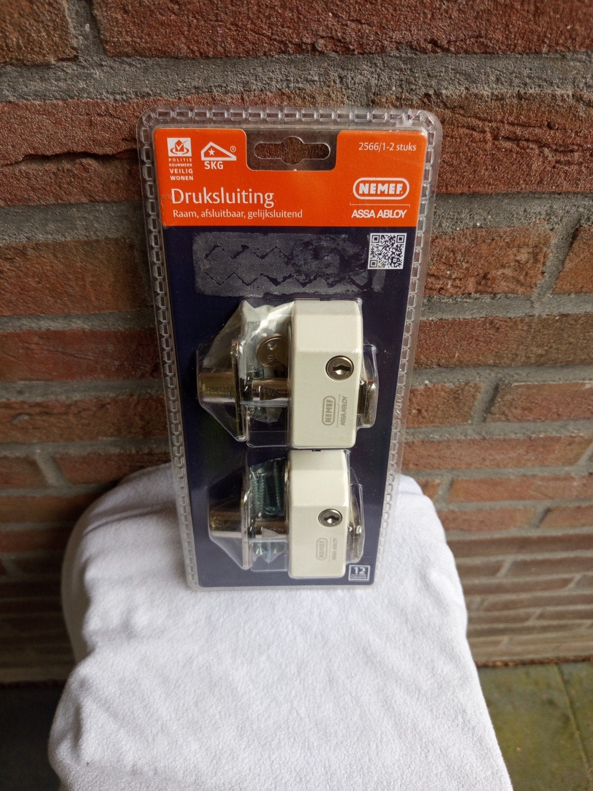 nemef druksluiting nieuw, Ophalen of Verzenden, Nieuw, Slot