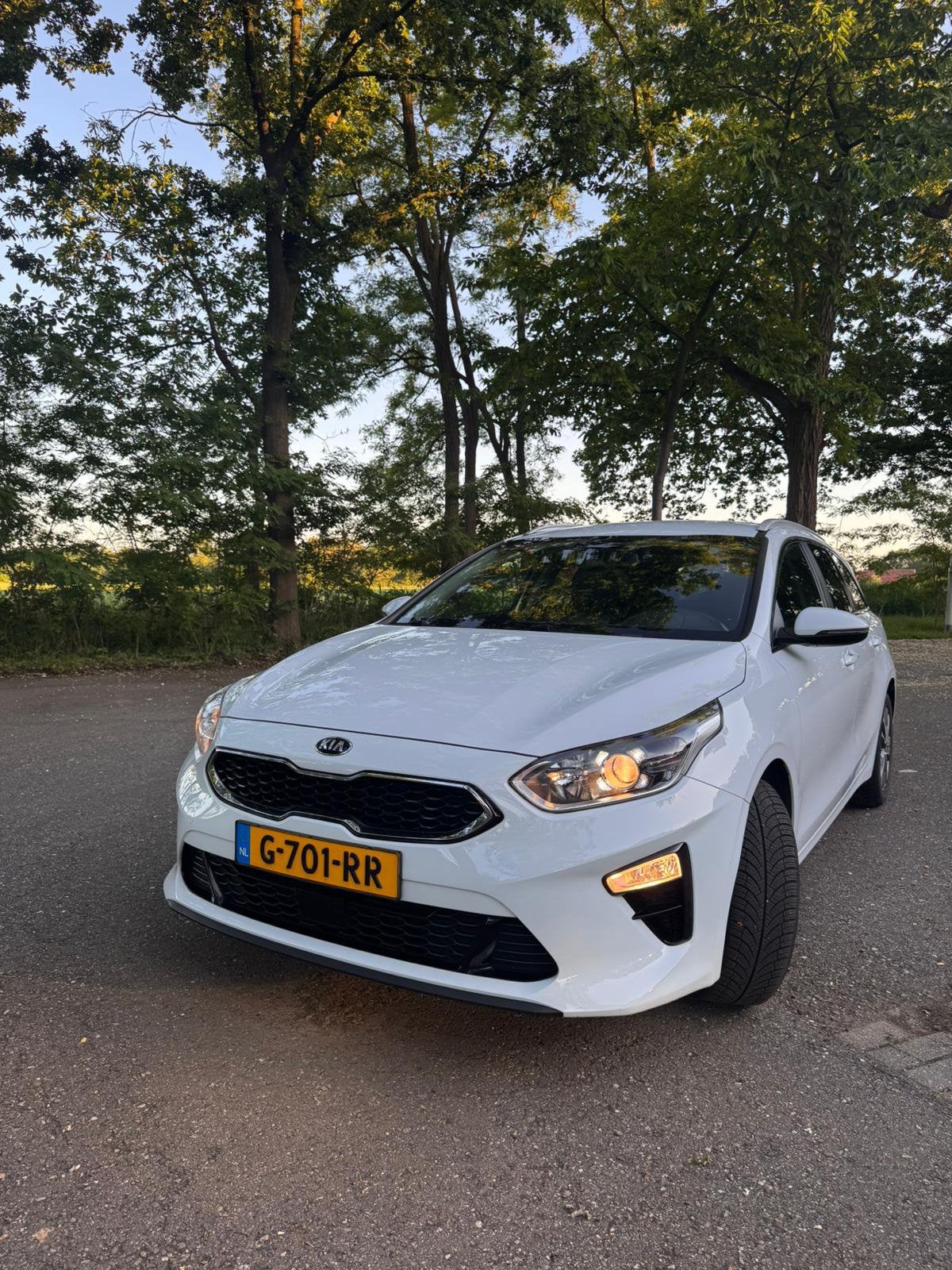 Kia (Pro) Cee d 1.0 T-gdi 120pk 2019 Wit, Voorwielaandrijving, Wit, Origineel Nederlands, Handgeschakeld