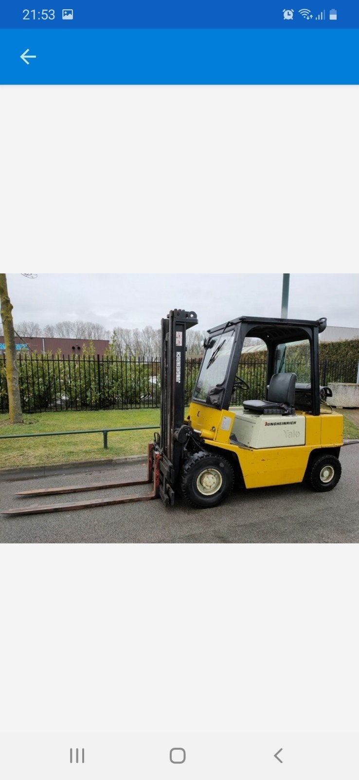 Yale heftruck, Ophalen, Gebruikt, Tot 80 Pk, Overige merken