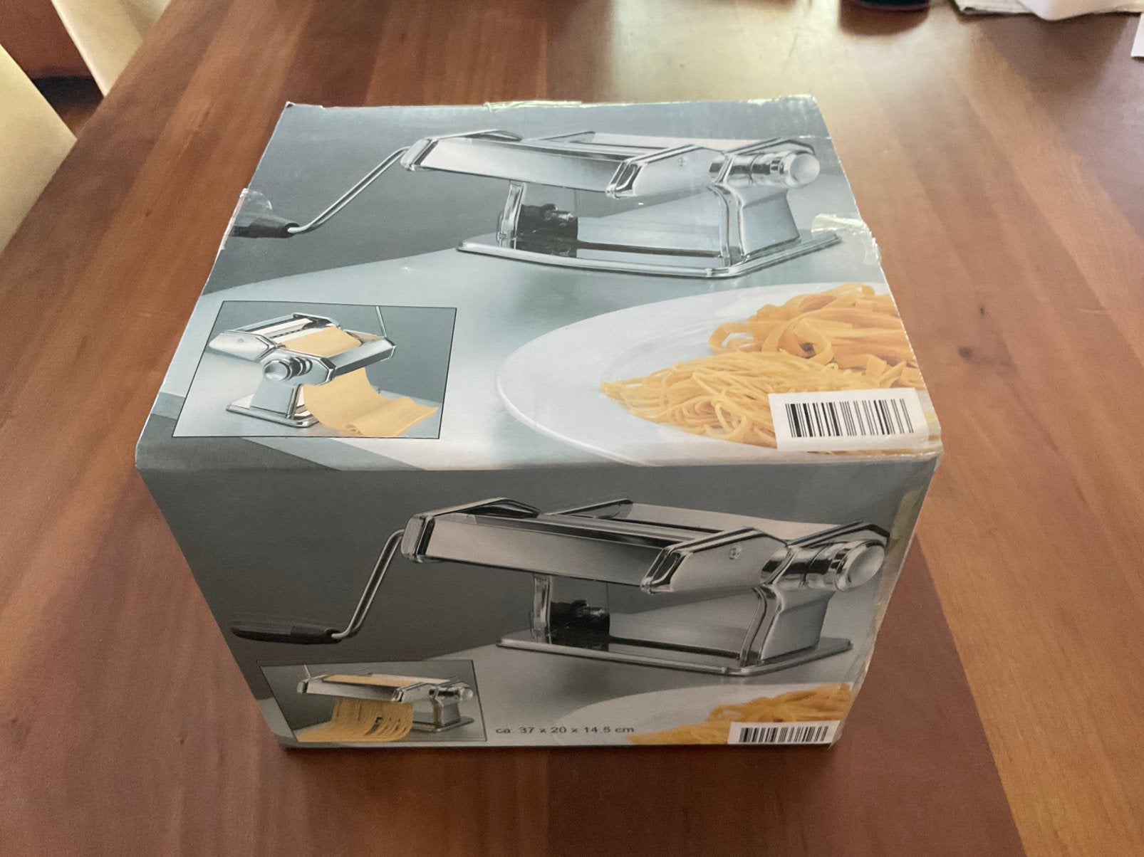 Pasta machine, Ophalen, Zo goed als nieuw
