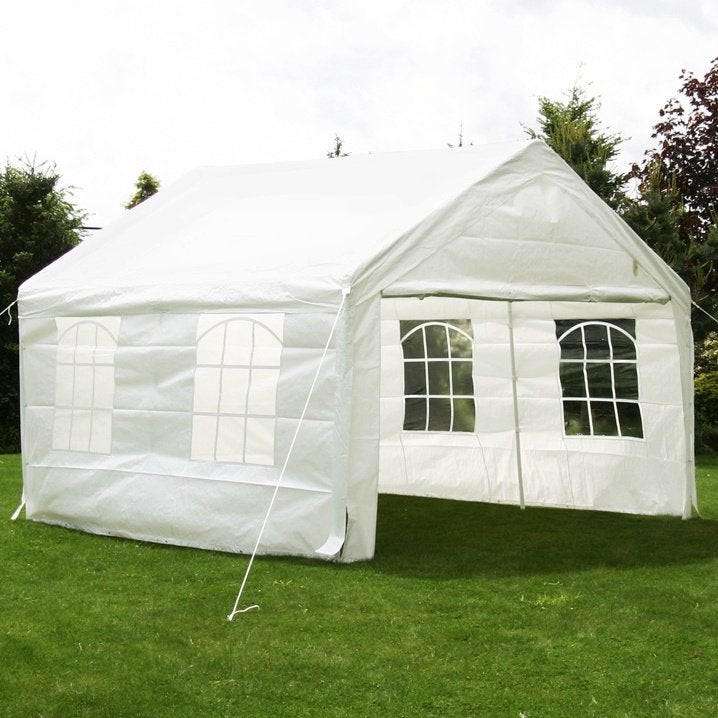 Sediamo sterke nette partytent 4 x 4 incl 3 zijwanden. izgs, Tuin en Terras, Partytenten, Ophalen, Gebruikt, Opvouwbaar, Partytent