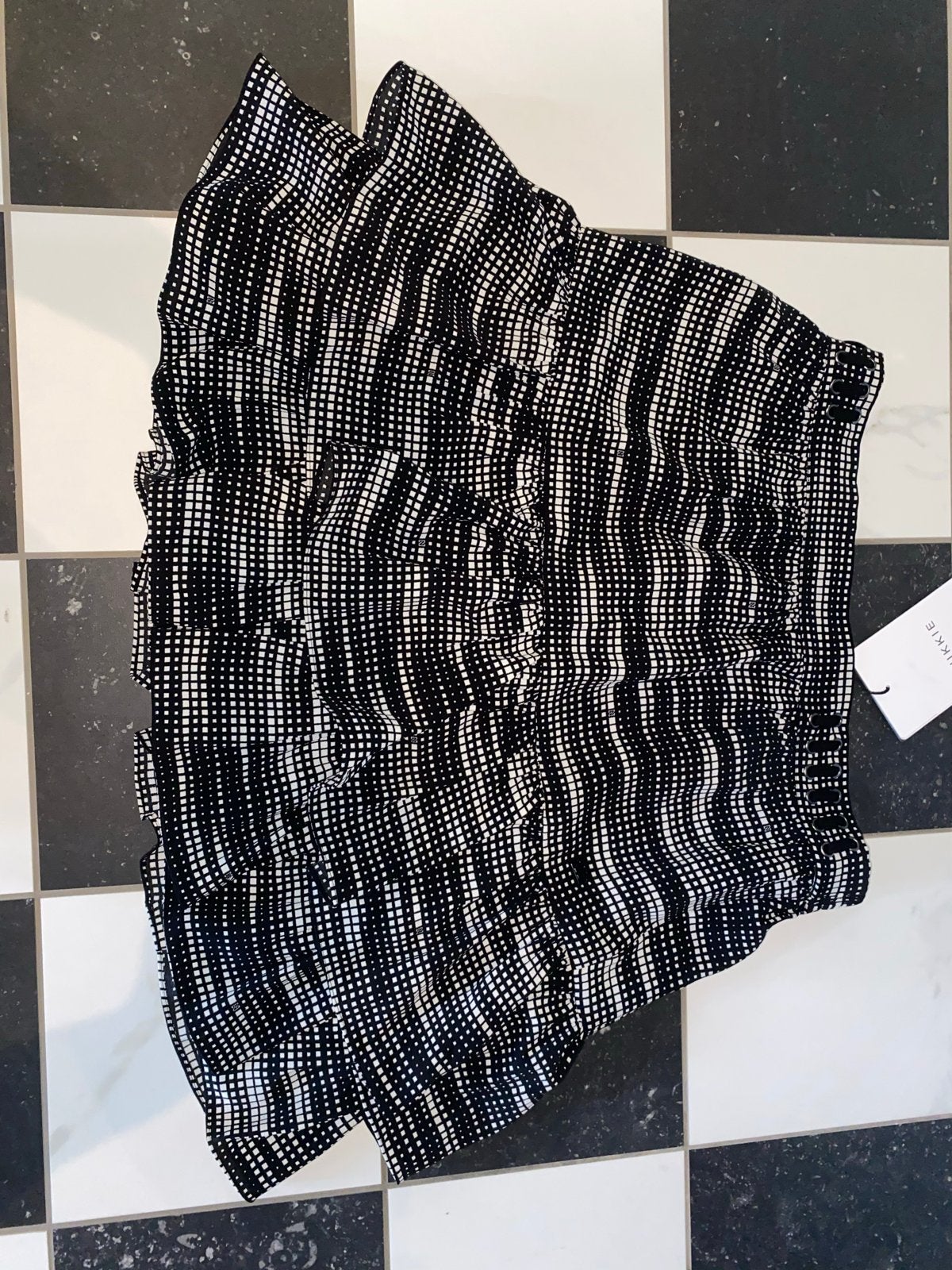 Nieuw Nikkie rokje zwart/wit maat 40, Maat 38/40 (M), Zwart, Nieuw, Ophalen of Verzenden
