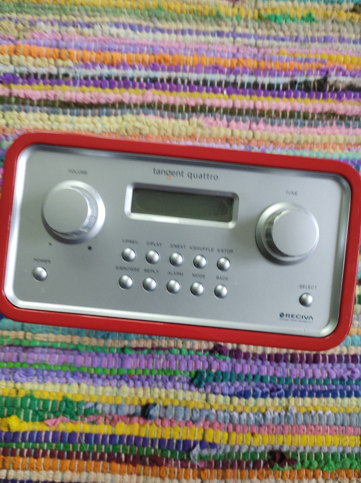 Tangent Quattro Internetradio - Rood, Ophalen of Verzenden
