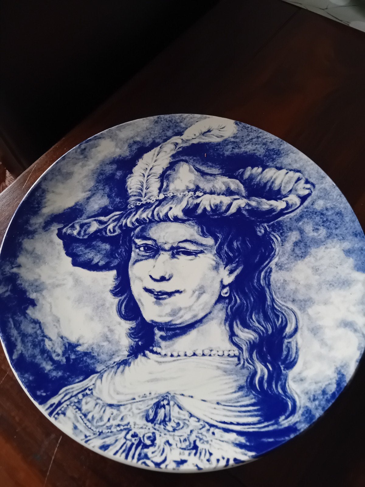 mooi wandbord, Antiek en Kunst, Ophalen