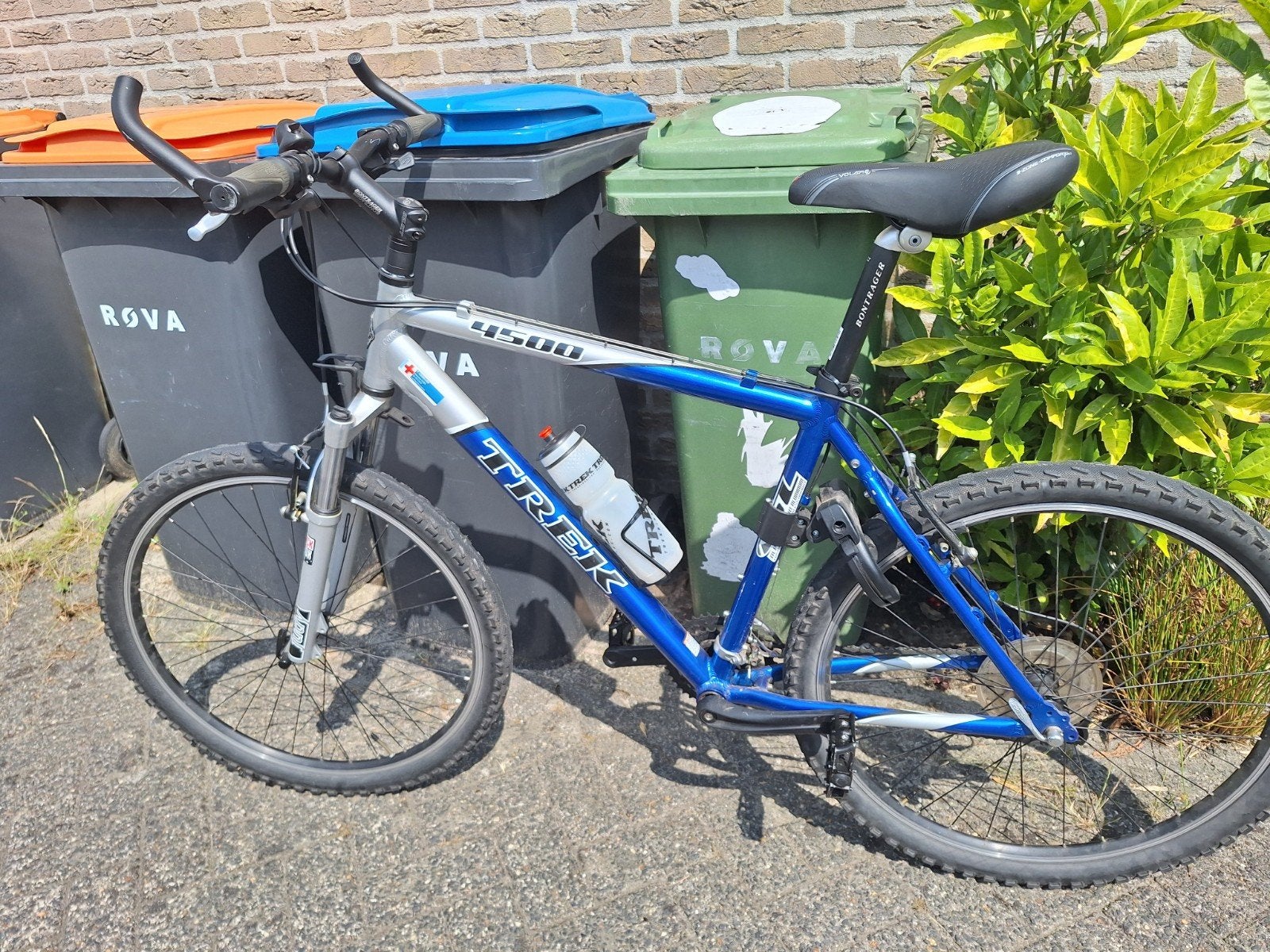Trek 4500 Mountainbike met Helm en Spatborden, Fietsen en Brommers, Hardtail, Ophalen, Gebruikt, Trek