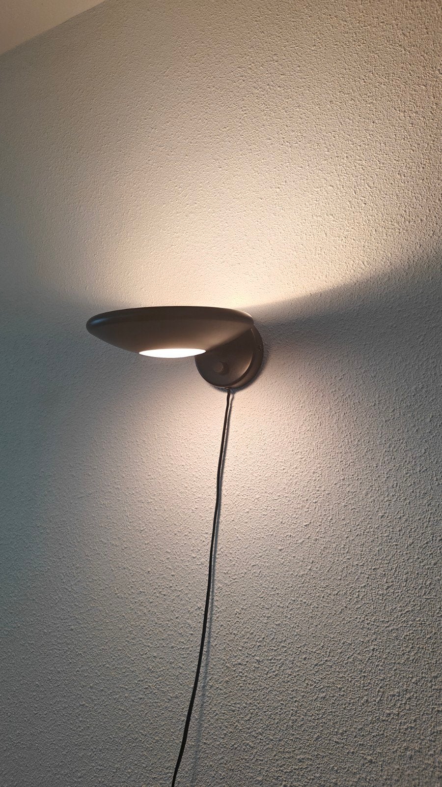 Partij / Set van 4 Vintage Lampen: Trekpendel Hanglamp & Wan, Ophalen, Glas