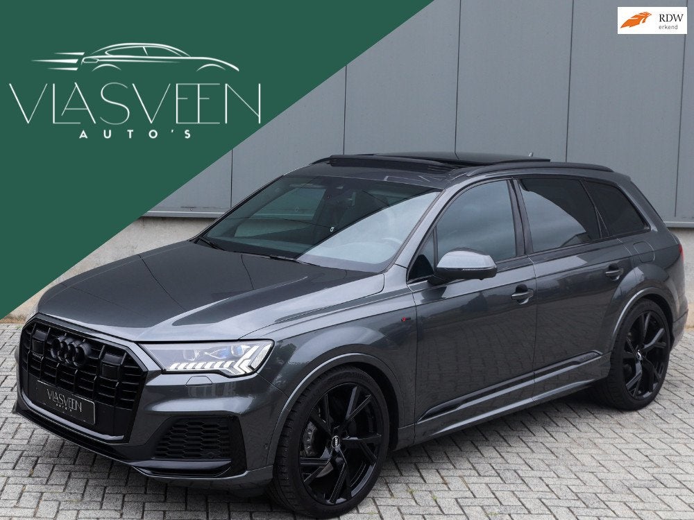 Audi Q7 55 TFSI e quattro S | NAP | BTW auto | 22inch, Auto's, Audi, Automaat, Gebruikt, Euro 6, 2995 cc