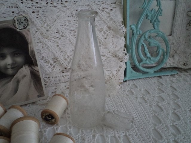 verschillende oude glazen vogel drinkflesjes, Antiek en Kunst, Curiosa en Brocante, Ophalen of Verzenden