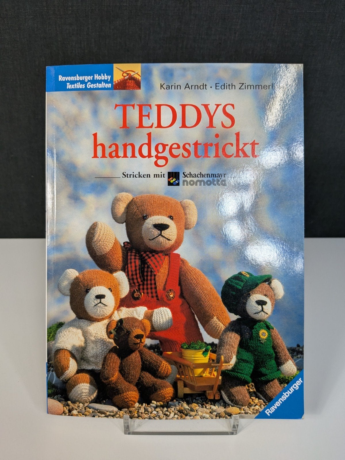 Teddys handgestrickt – Karin Arndt & Edith Zimmerling, Ophalen of Verzenden, Gelezen, Breien en Haken