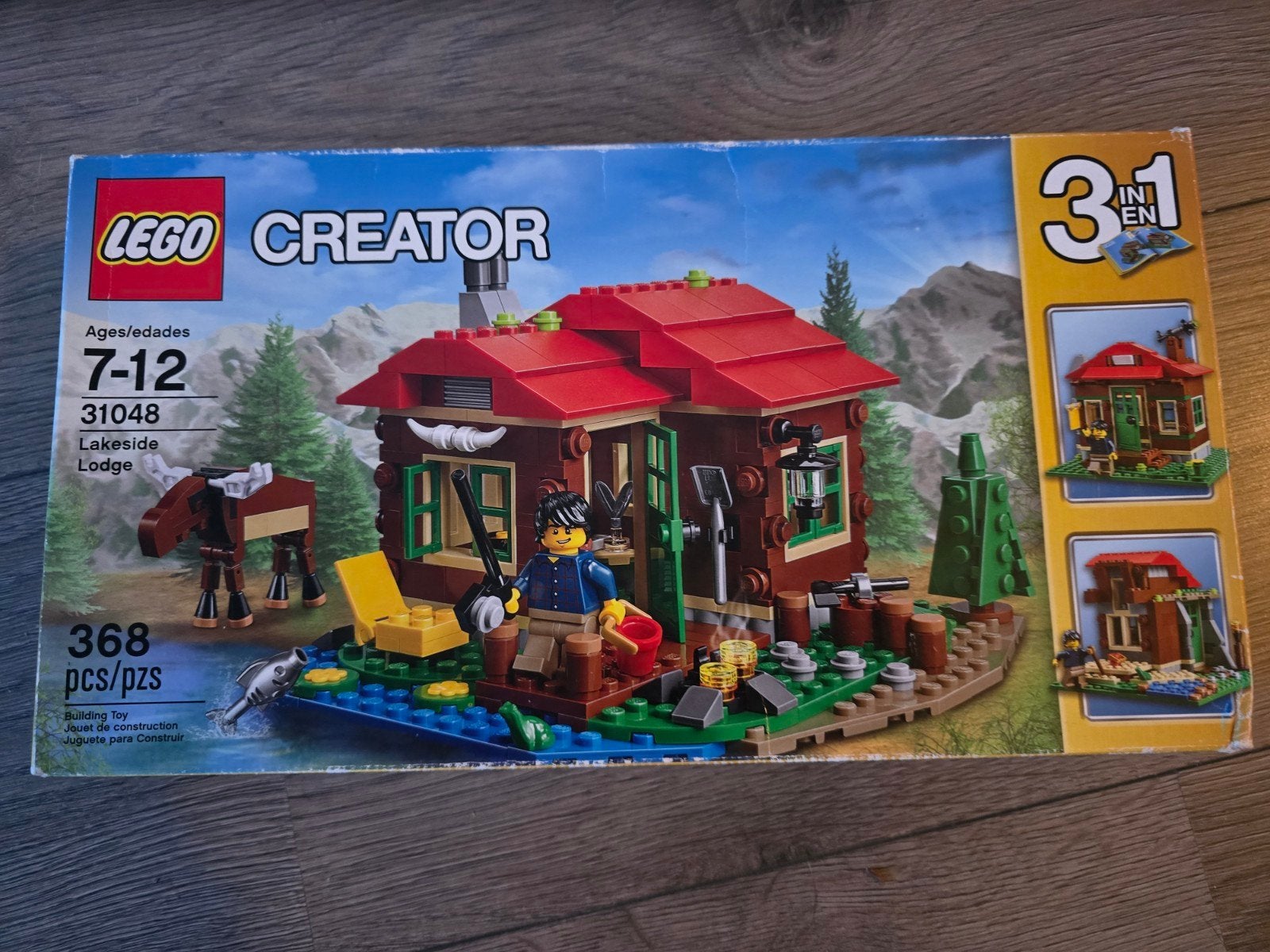 Lego Creator 31048 Lakeside Lodge - 3-in-1 set, Kinderen en Baby's, Speelgoed | Duplo en Lego, Gebruikt, Compleet, Lego, Ophalen of Verzenden
