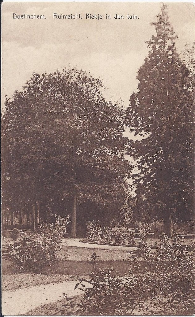 Doetinchem Ruimzicht Oude Ongelopen Ansichtkaart ( B702 ), Ophalen of Verzenden, 1940 tot 1960, Ongelopen, Gelderland