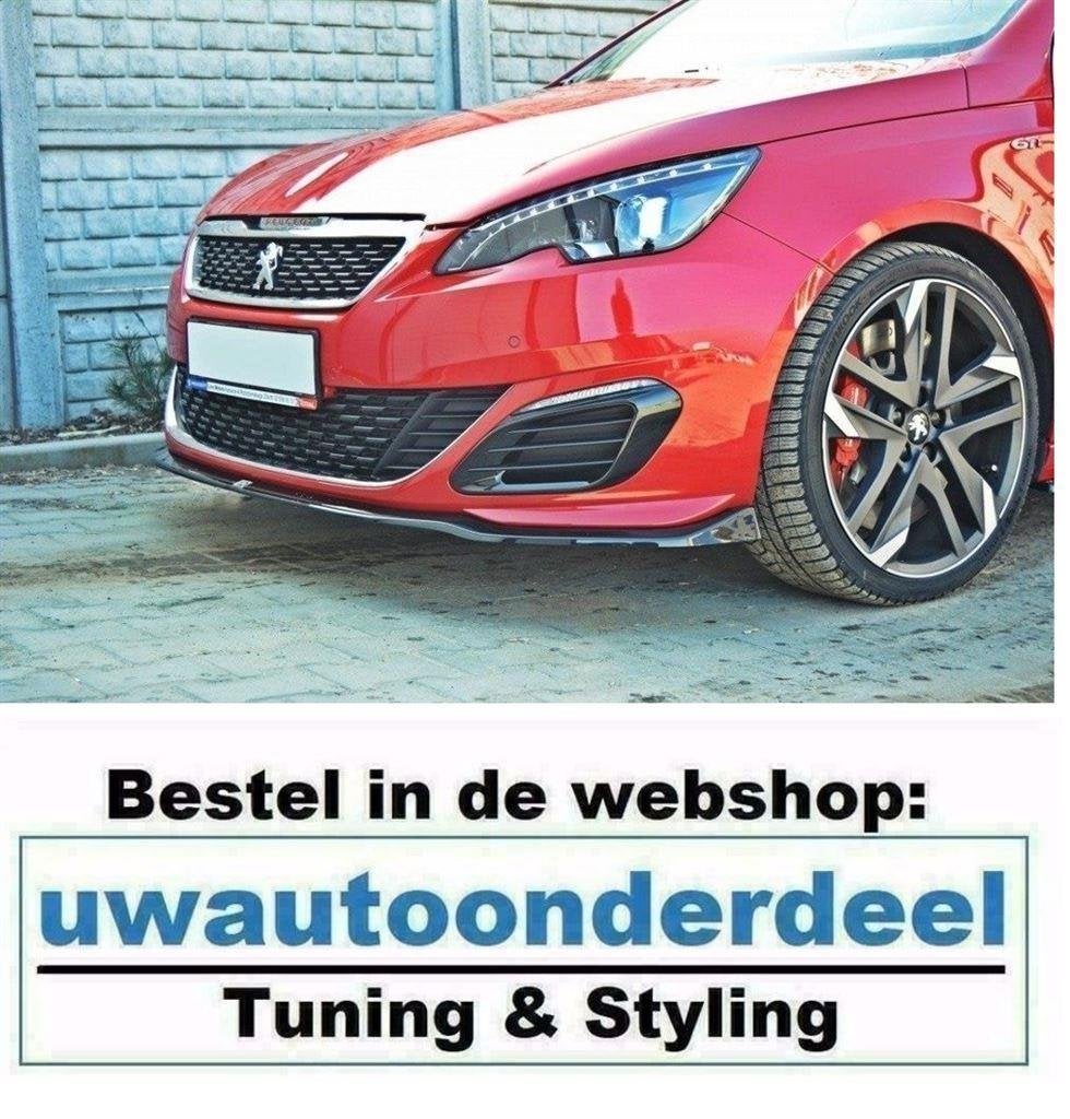 Maxton Design Spoiler Lip Splitter Voor Peugeot 308 GTI, Verzenden, Automotive Parts, A.parts@hotmail.nl, Trasmolenlaan 12 3447 GZ Woerden