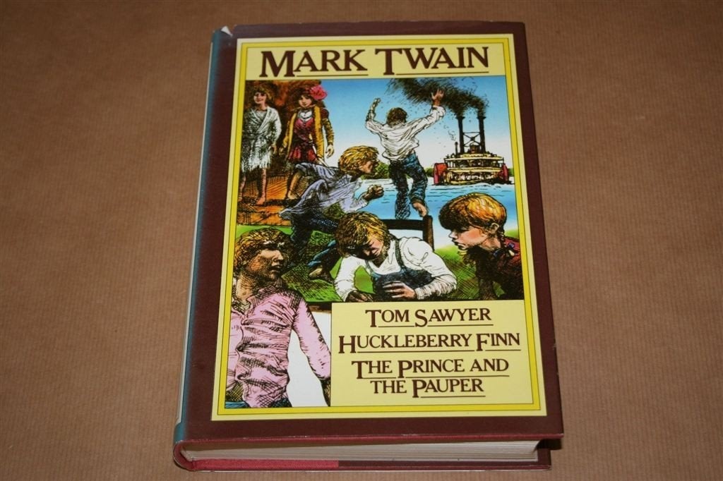 Omnibus Mark Twain. Tom Sawyer, Huckleberry Finn..., Ophalen of Verzenden, Gelezen