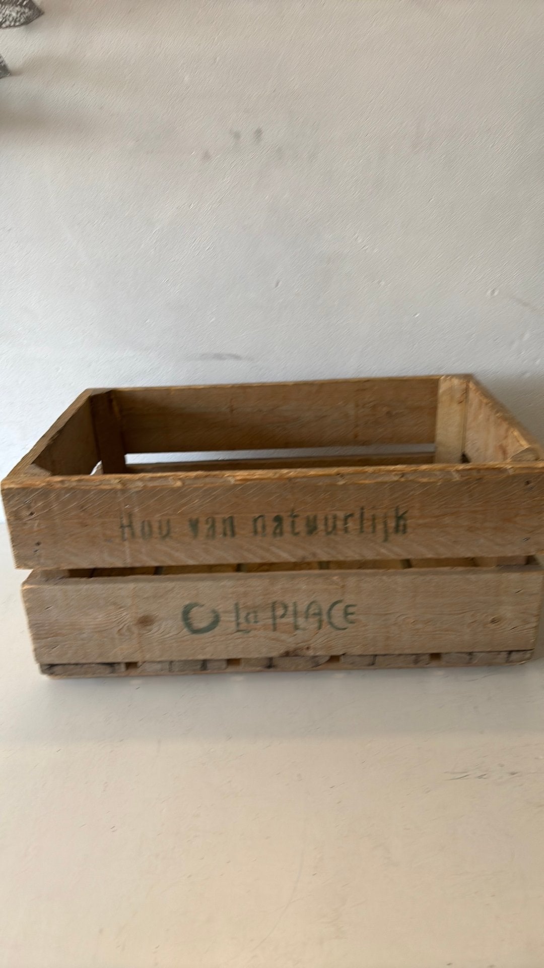Houten kist, Ophalen of Verzenden, Gebruikt