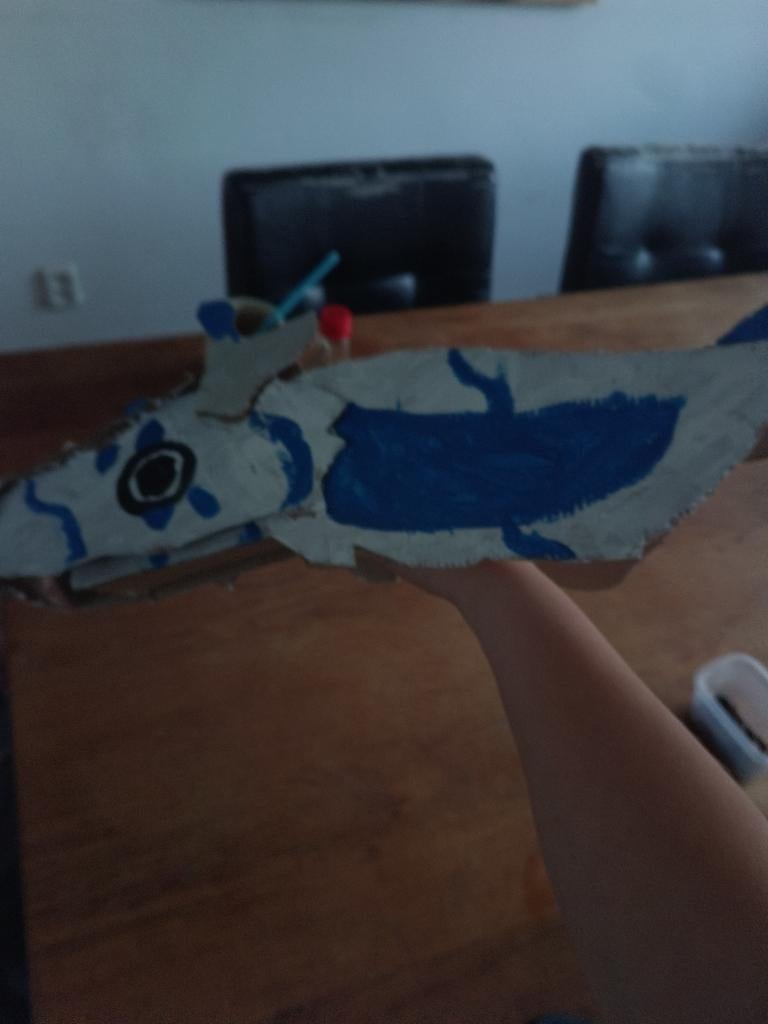 Paper dragon pupet custom, Ophalen of Verzenden