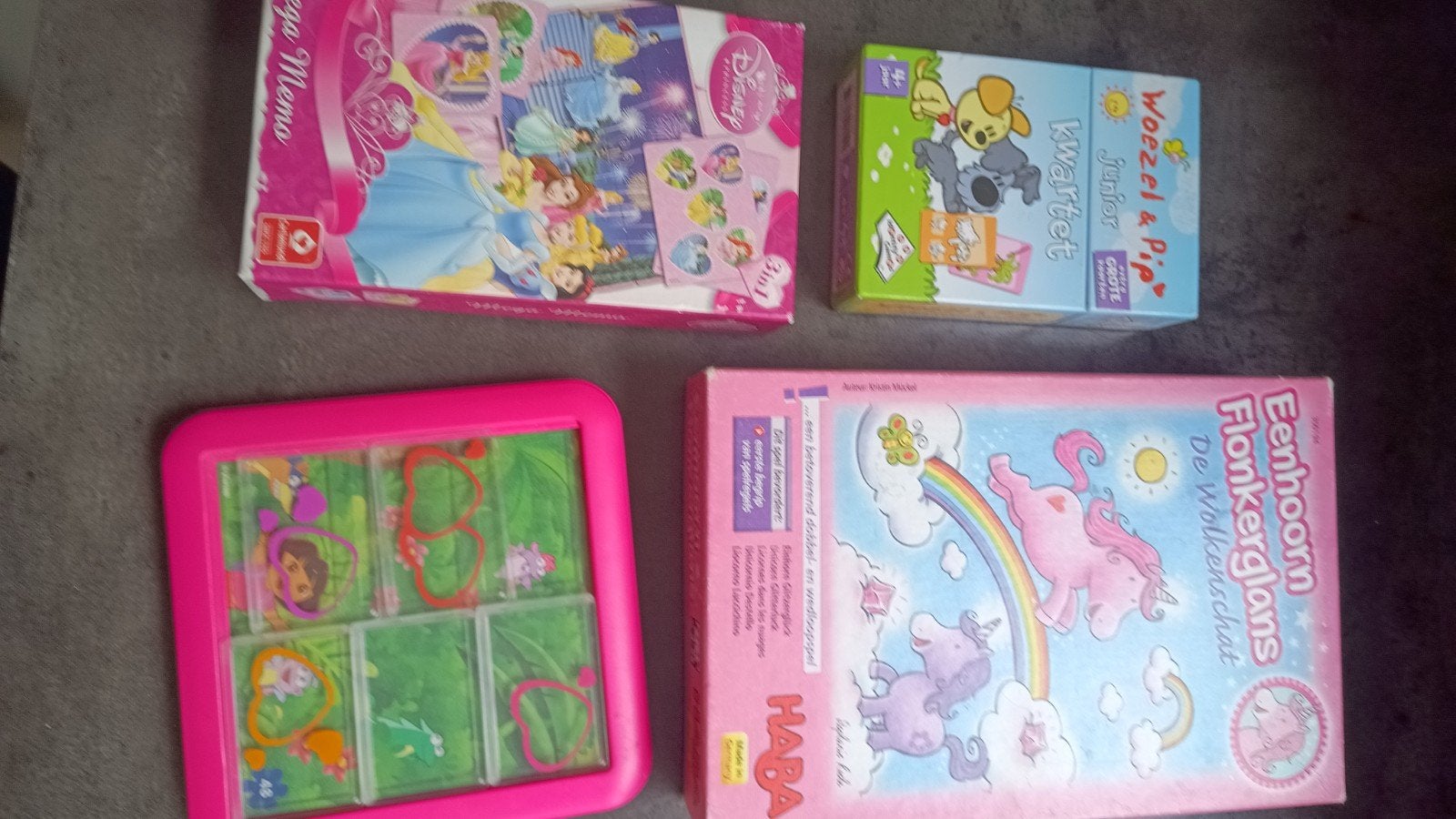 Dora Smartgame, Woezel en Pip kwartet, Eenhoonspel, Disney, Ophalen of Verzenden, Gebruikt, Jongen of Meisje