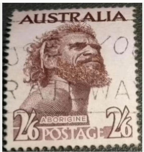 Australië - Michel 221 - 1952 - Aboriginal, Verzenden, Gestempeld