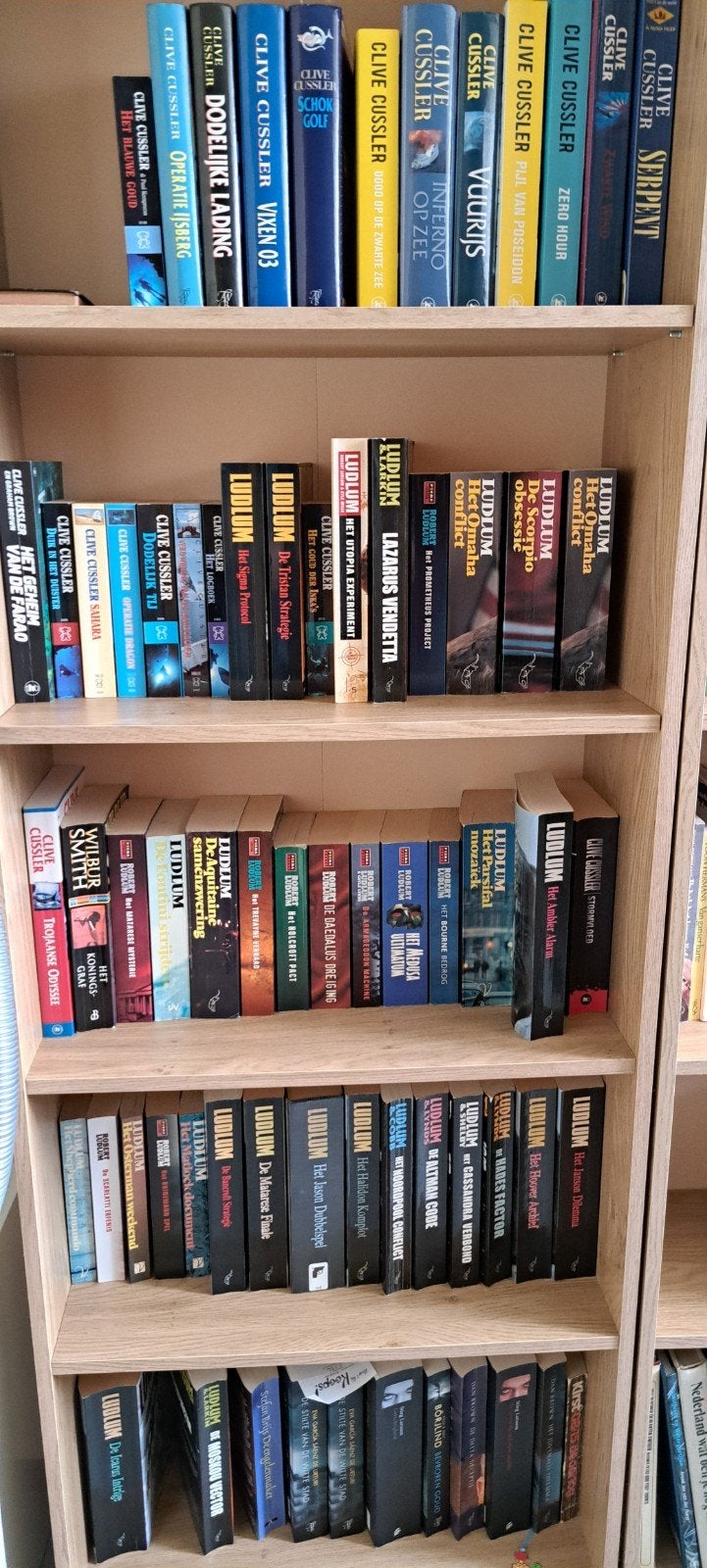 Diverse boeken van Ludlum, Cussler en meer - Thrillers, Ophalen of Verzenden, Gelezen