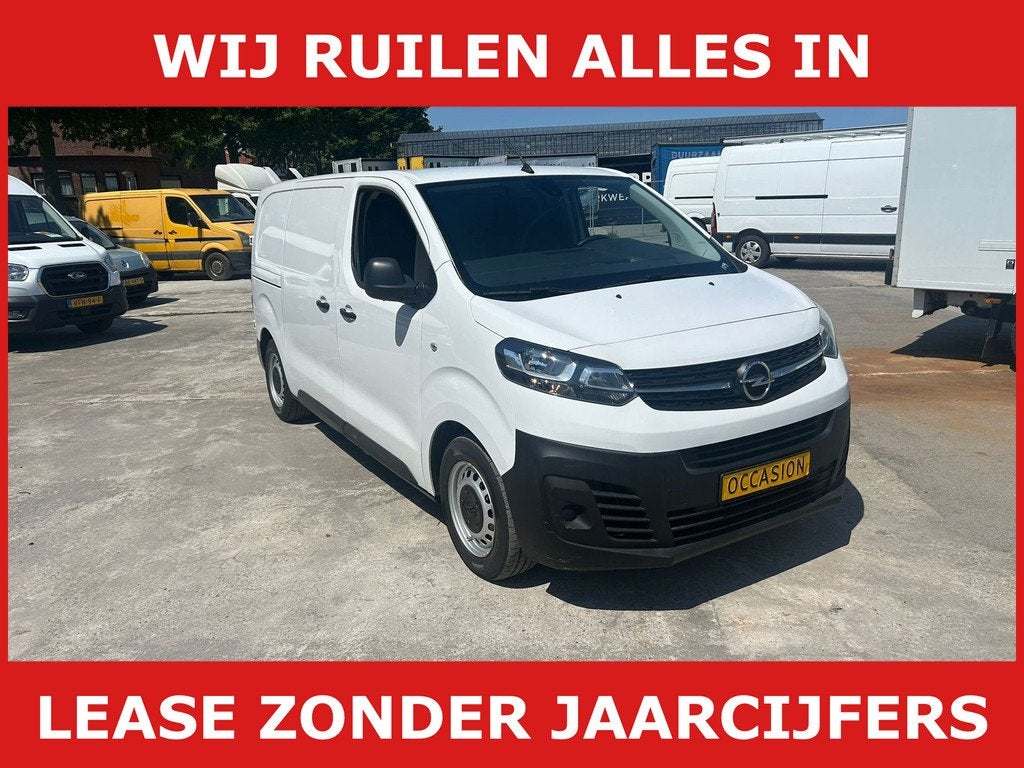 Opel Vivaro 1.5 Diesel 120 S&S 3 persoons, Auto's, Bestelauto's, Voorwielaandrijving, 15 km/l, Gebruikt, Zwart