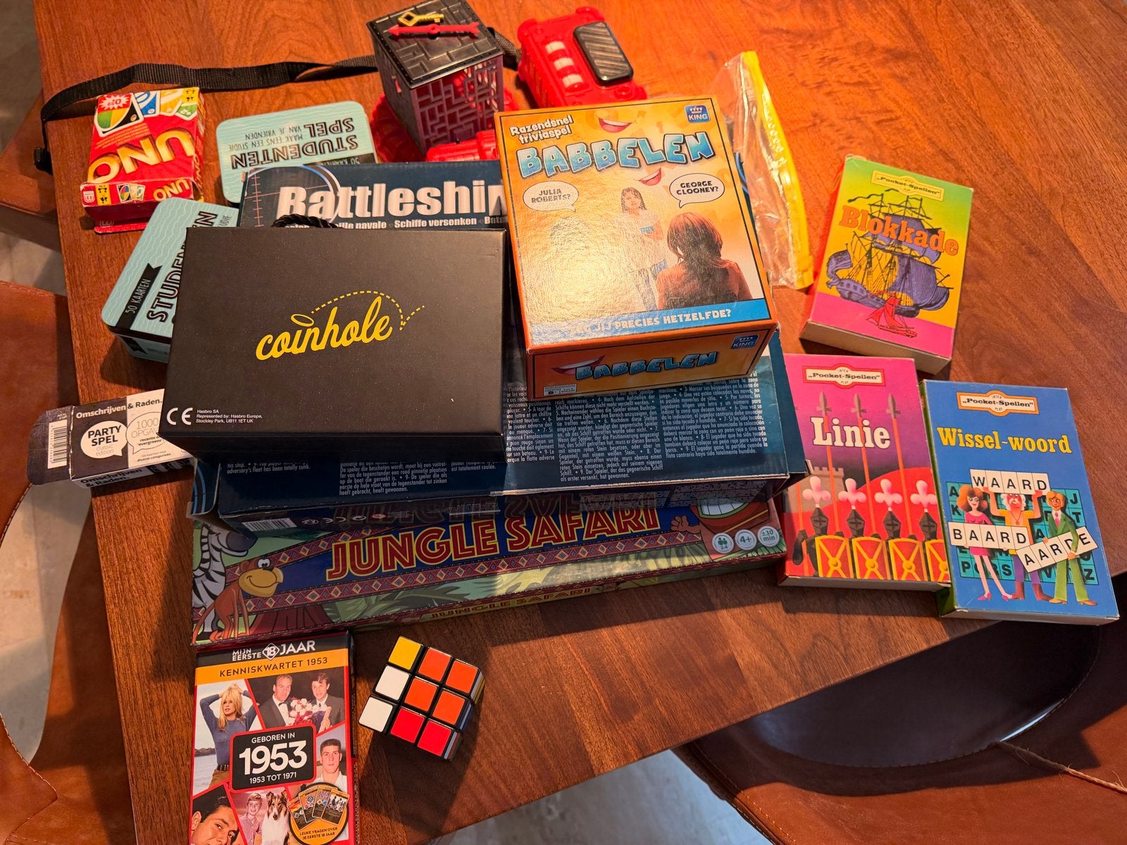 Diverse Bordspellen en Kaartspellen - Grote Collectie, Een of twee spelers, Ophalen, Gebruikt, Reisspel
