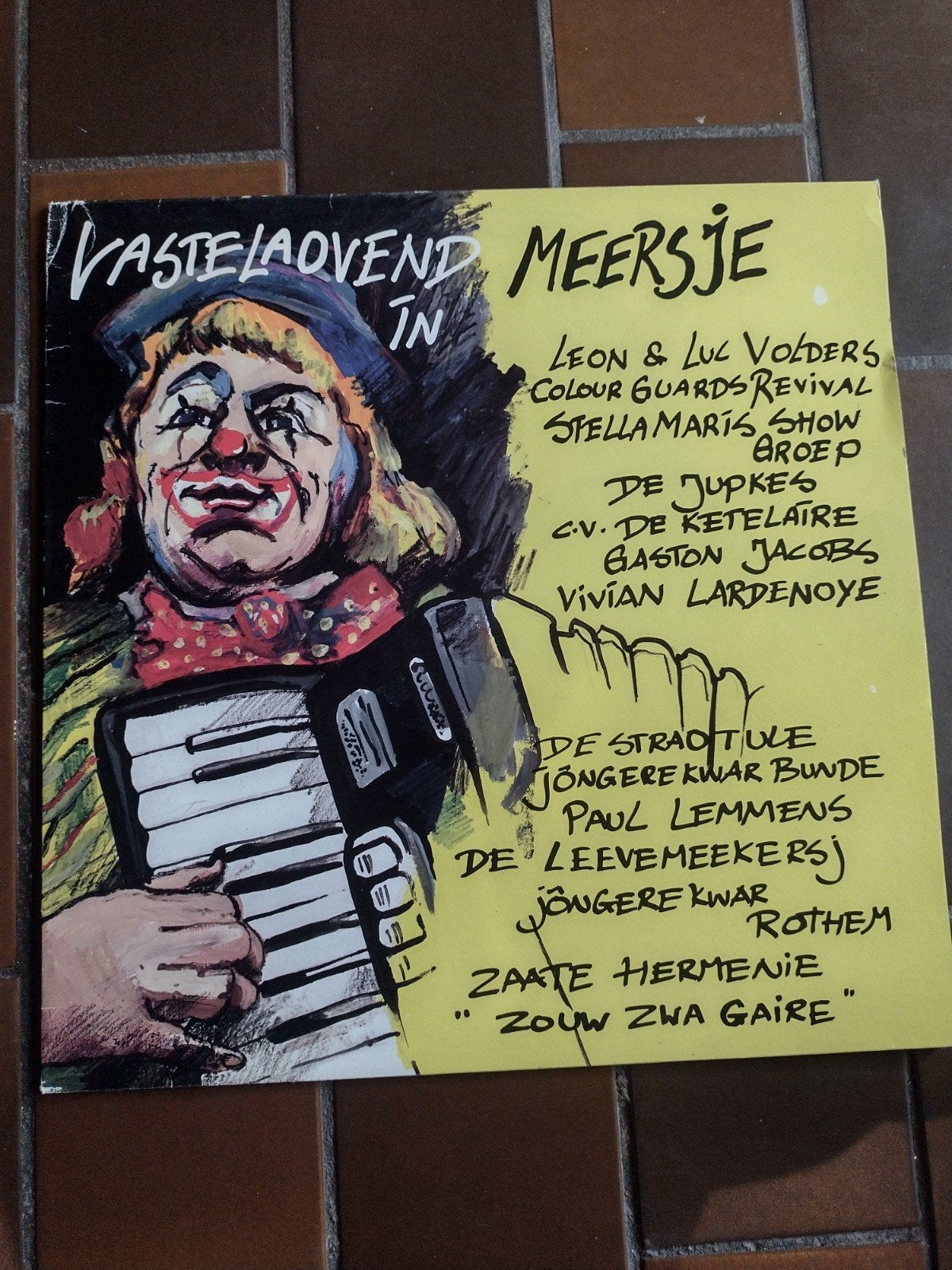 LP Vastelaovend in Meersje - Carnaval in Meerssen, LP, Gebruikt, Ophalen of Verzenden, Feestmuziek