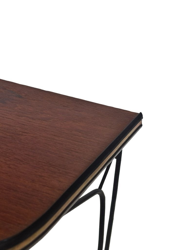 Vintage Zwevende Wandplank Met Lade, Teak String Rack 60's, VIntage, Gebruikt, VIntage, VIntage