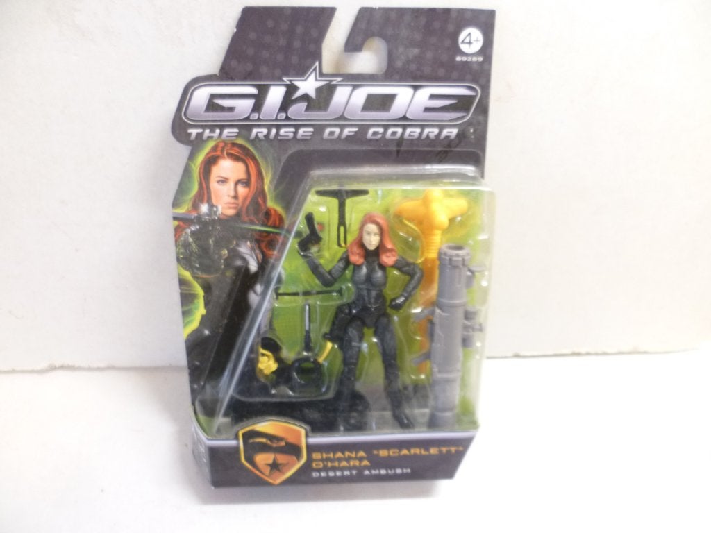 G.I.Joe The Rise of Cobra Shana Scarlet O'Hara figuurtje, Verzamelen, Film en Tv, Ophalen of Verzenden, Nieuw, Actiefiguur of Pop