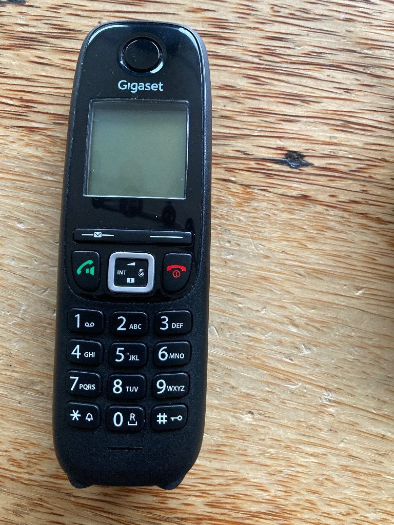 Huis telefoon, Ophalen of Verzenden, Zo goed als nieuw, Zwart