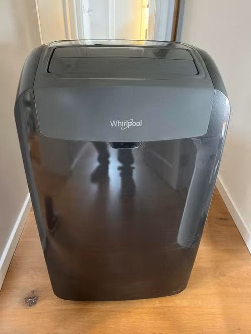 Whirlpool Mobiele Airco - Koelen, Ventileren, Verwarmen, Ophalen, Koelen en Ontvochtigen, Minder dan 60 m³, 3 snelheden of meer