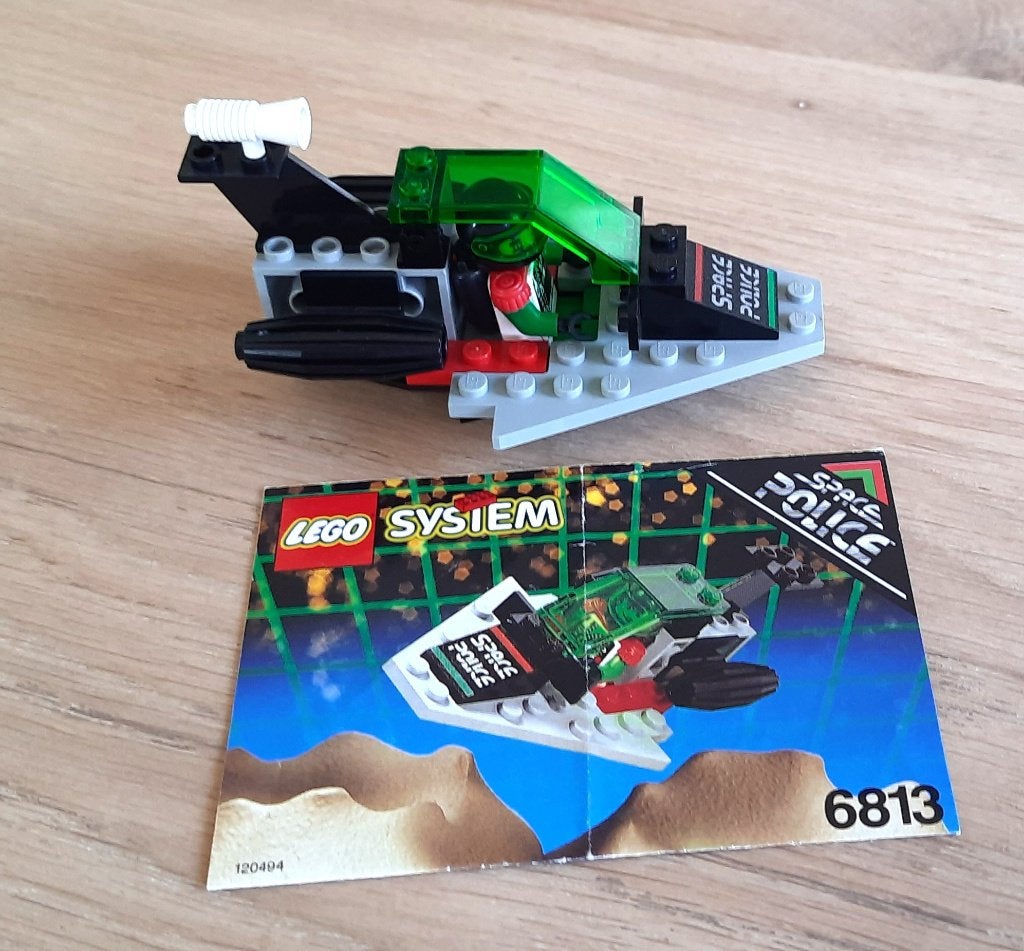 Lego 6813 (Space Police II - Galactic Chief - 1993)., Ophalen of Verzenden, Zo goed als nieuw, Complete set, Lego