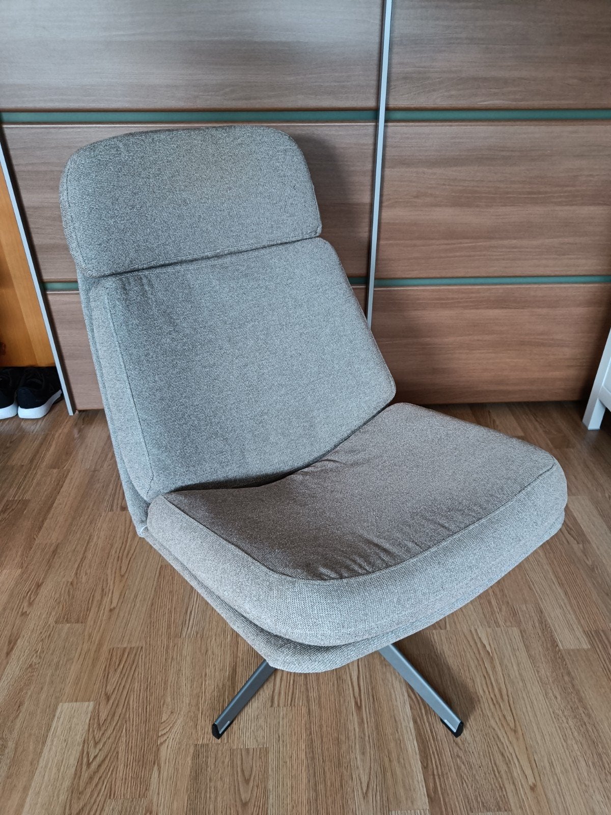 Ikea Havberg draaibare loungestoel, Ophalen, Zo goed als nieuw, Stof, Modern, Comfortabel