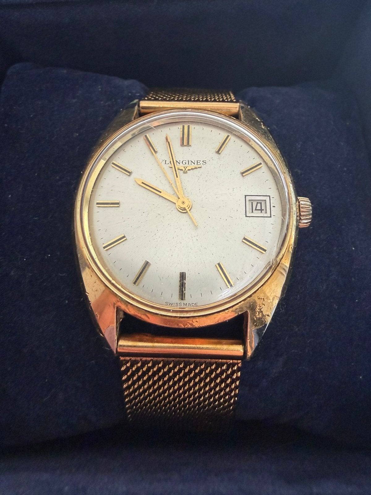 Longines Vintage Manual Wind Watch – Cal. 285 – ca. 36mm, Sieraden, Tassen en Uiterlijk, Horloges | Antiek, Ophalen of Verzenden