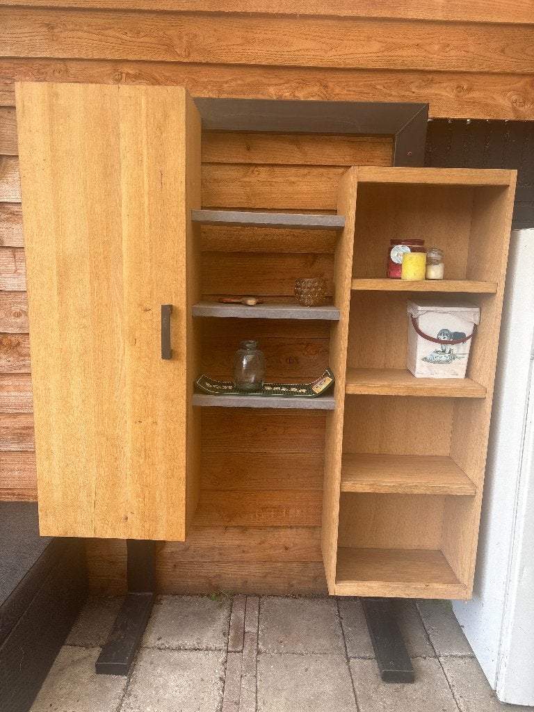Houtenkast, Ophalen, Gebruikt, Minder dan 150 cm, Minder dan 100 cm