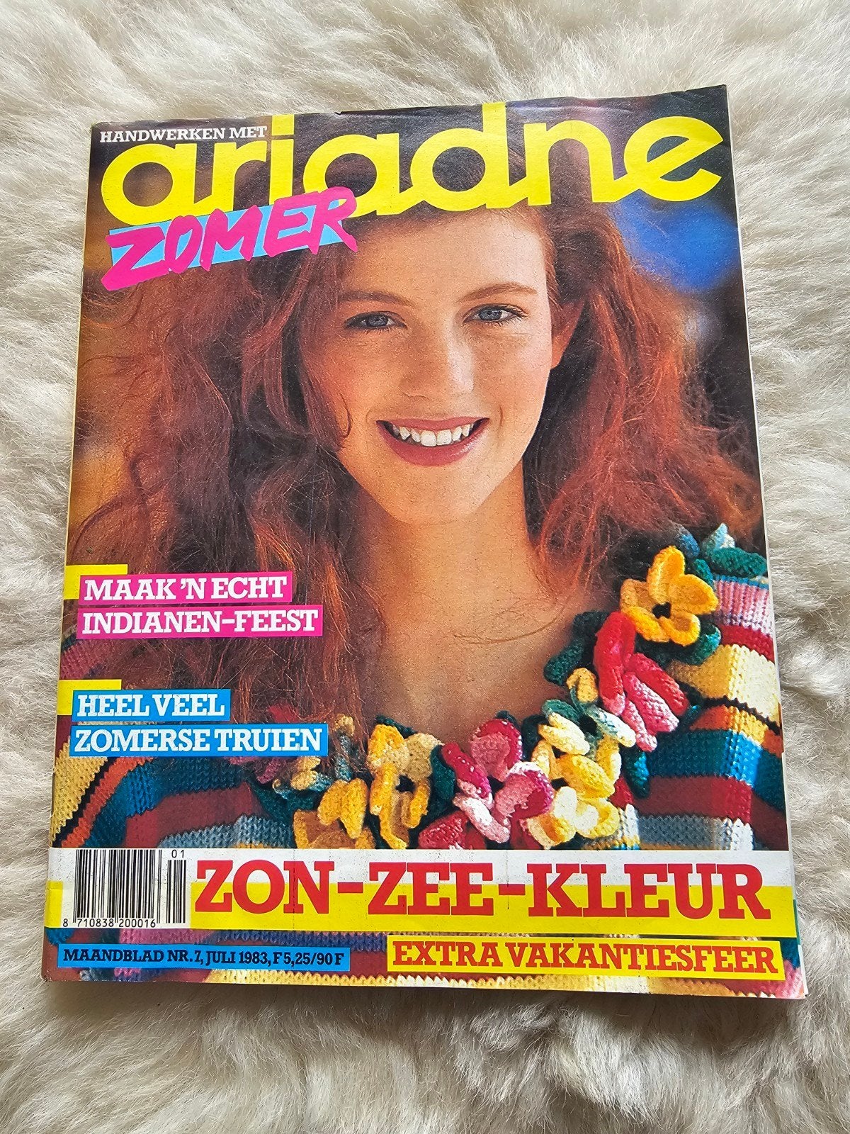 Vintage handwerk tijdschrift Ariadne Nr 7 1983, Ophalen of Verzenden, Gelezen, Damesbladen