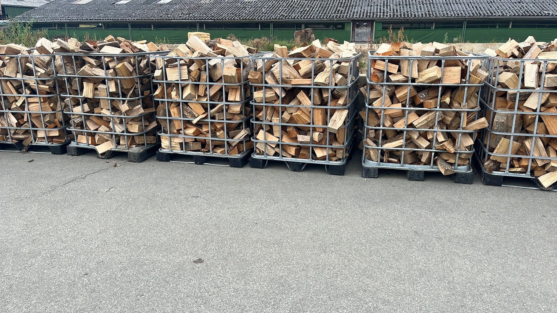 Gedroogd brandhout | haardhout. Eiken, beuk, es, berk, els, 6 m³ of meer, Ophalen of Verzenden, Eikenhout, Blokken