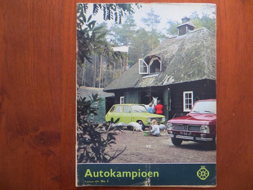 Autokampioen 2 1971 Austin Balanza S (test), Mercedes-Benz, Ophalen of Verzenden, Nieuw, Mercedes