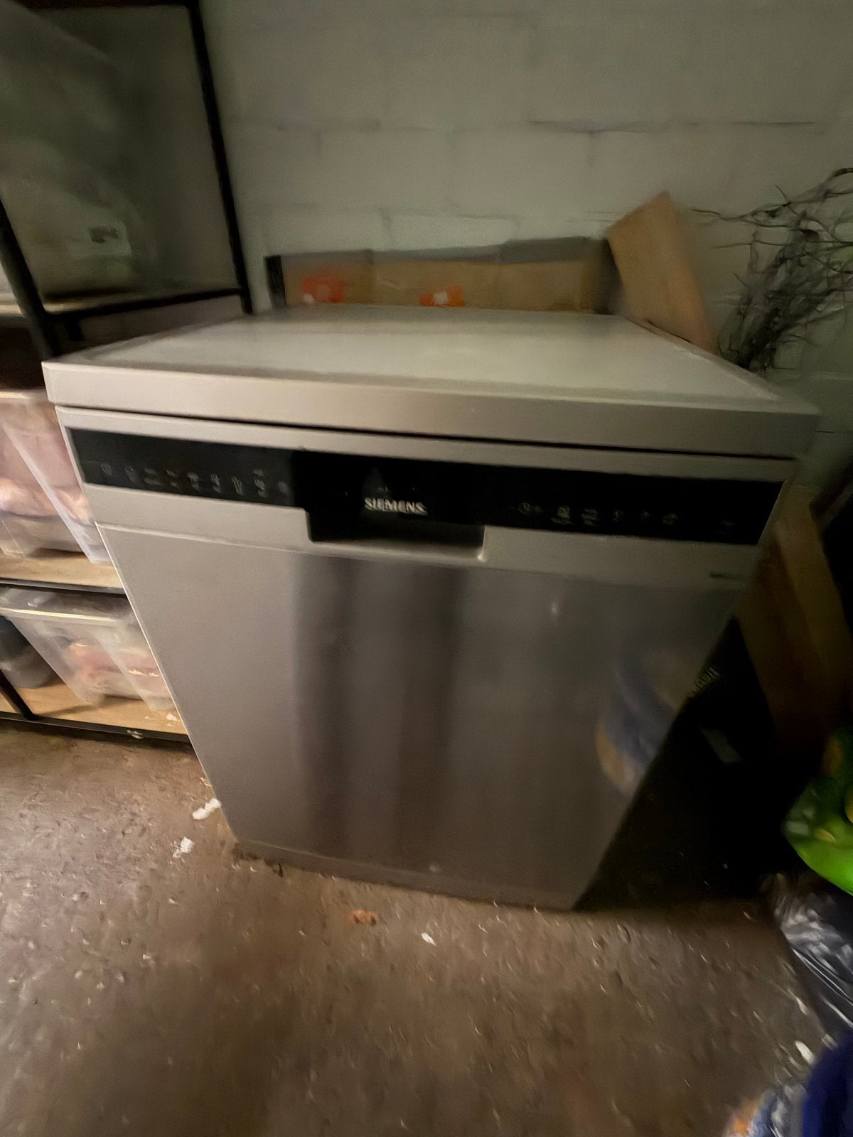 Siemens iQ500 Vrijstaande Vaatwasser - Zilver, Witgoed en Apparatuur, Ophalen, 60 cm of meer, Eco programma, Zo goed als nieuw