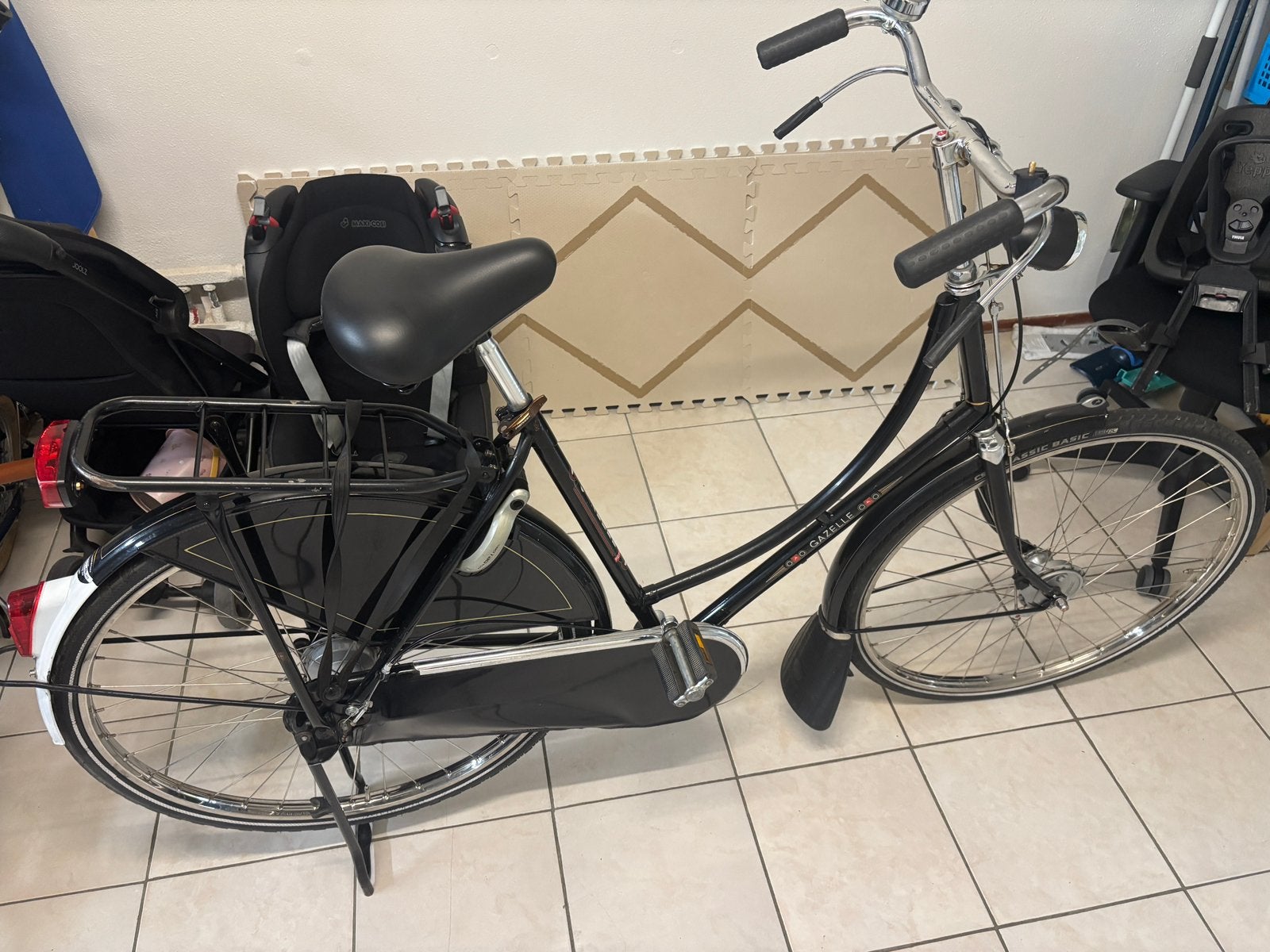 Gazelle Populair, Ophalen, Gebruikt, 56 cm of meer, Handrem