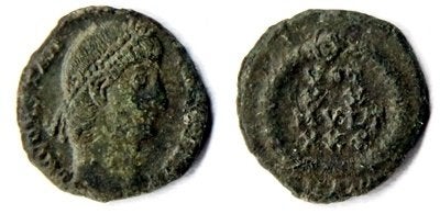 Romeinse munt Constantius II S4000, Verzenden, Overige landen