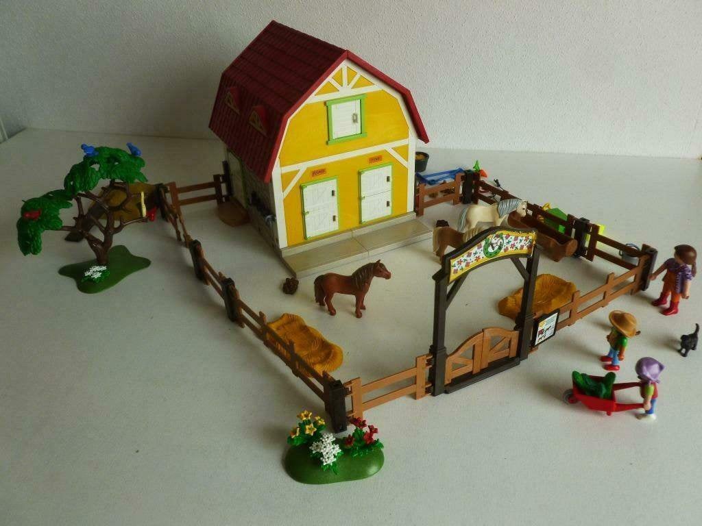 Playmobil Pony Ranch 5222 Vraagprijs, Ophalen of Verzenden, Gebruikt, Complete set