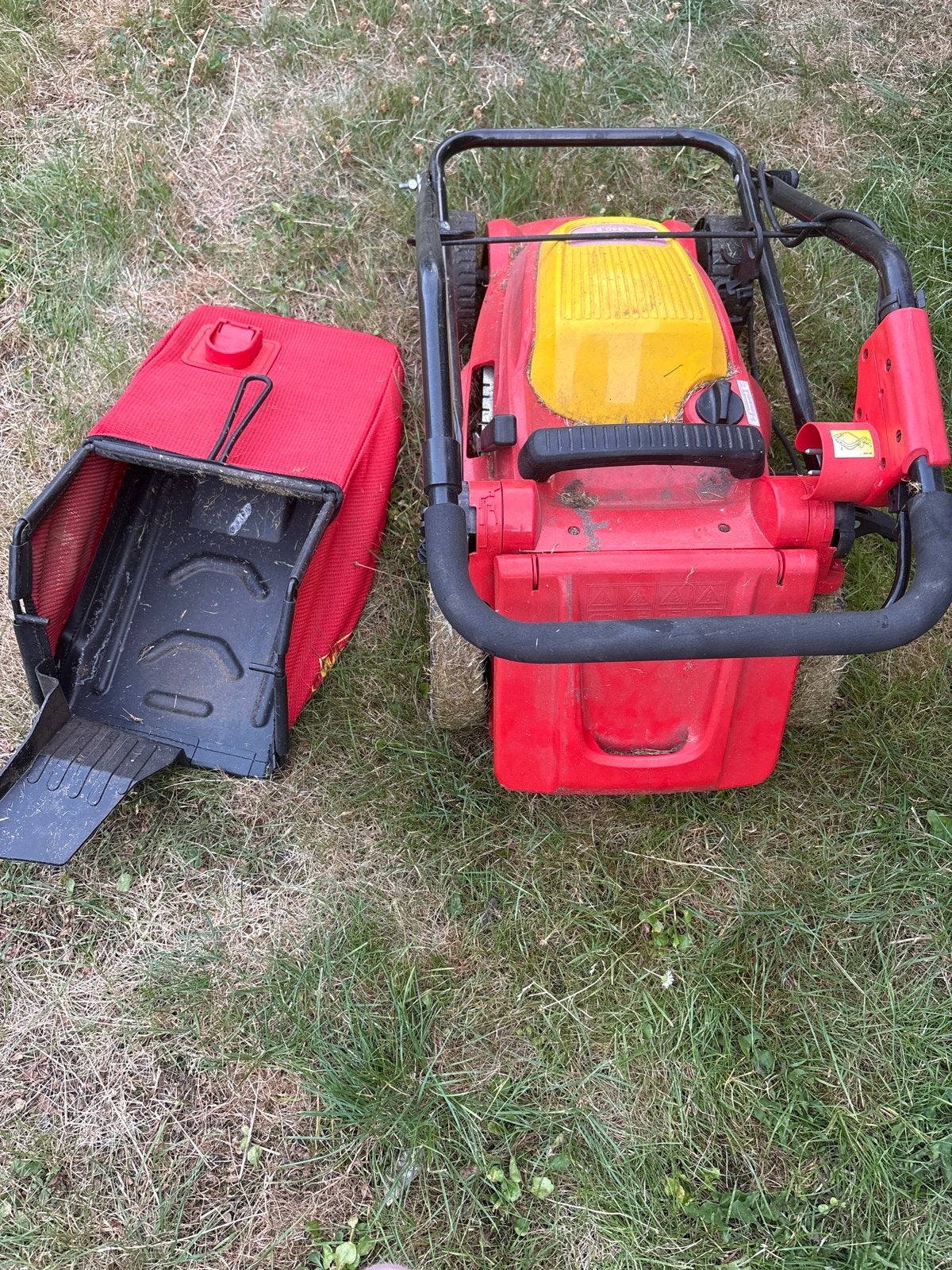 Wolf Garten A 340 E Elektrische Grasmaaier met Opvangzak, Tuin en Terras, Grasmaaiers, Ophalen, Cirkelmaaier, Gebruikt, Elektrische grasmaaier