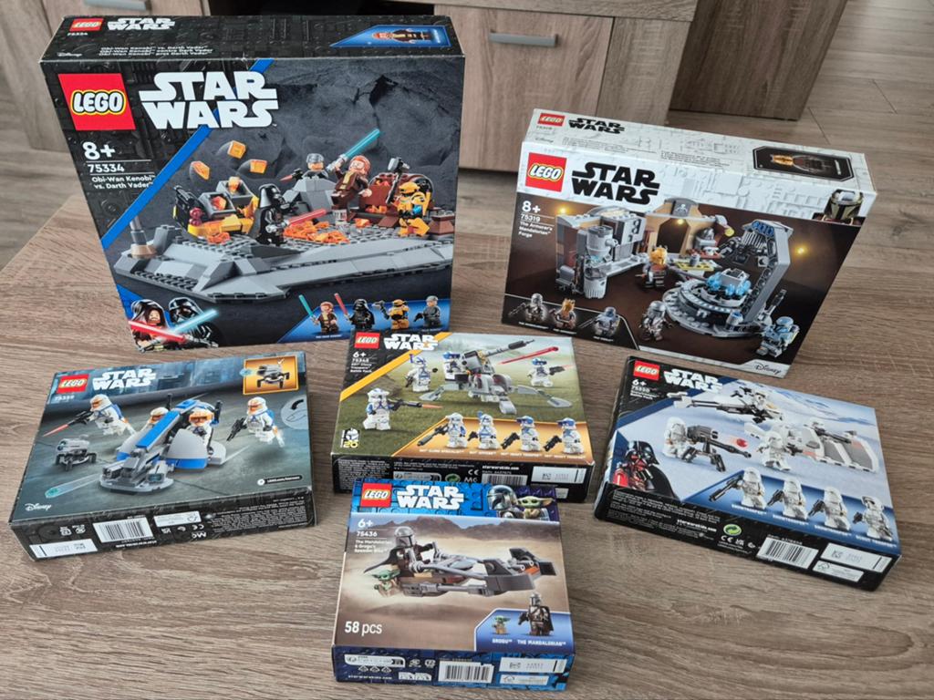 6 LEGO Star Wars sets geseald, Star Wars, Lego, Nieuw, Ophalen of Verzenden