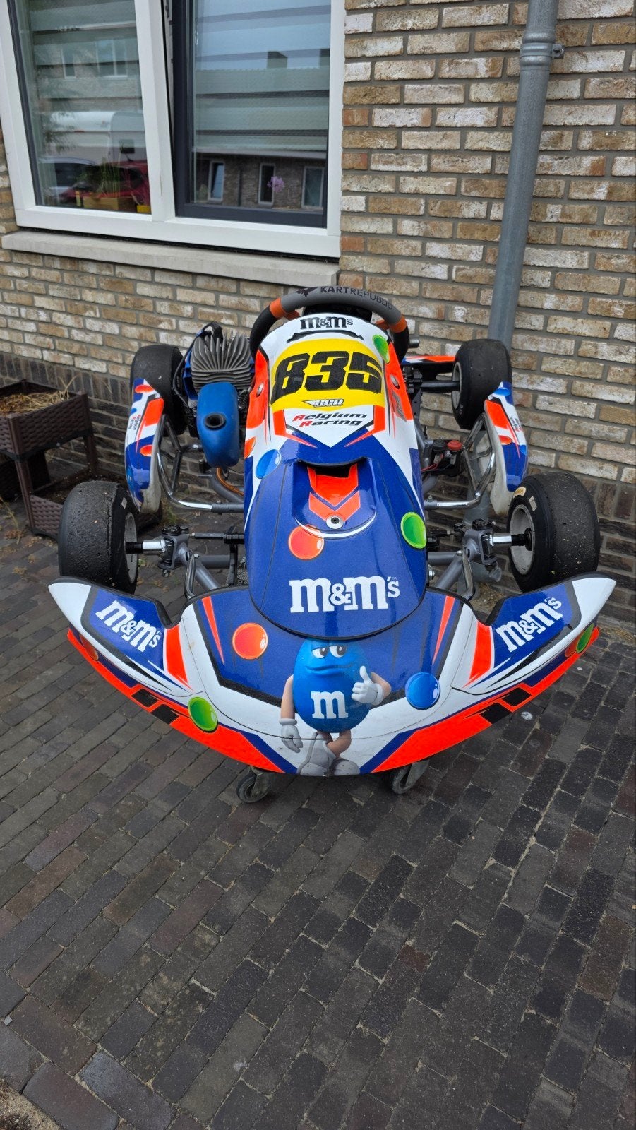 Kart Republic Minikart + Iame 60cc mini motor, Sport en Fitness, Karting, Ophalen, Gebruikt, Kart